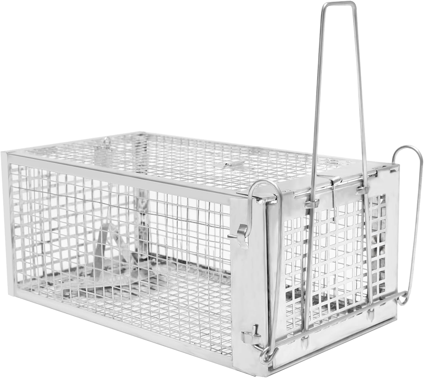 Rat and Squirrel Cage Humane, Live Multi-Catch Traps for Rats, Mouse, Rattus Norvegicus and Small Animals, Effective Quick Great for Outdoor & Indoors, Simple to Set(1 Pack)