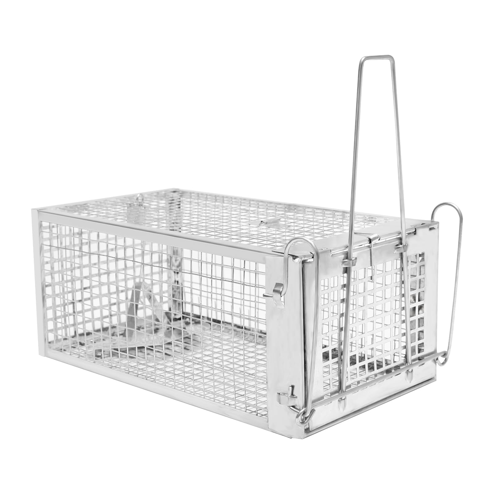 Rat and Squirrel Cage Humane, Live Multi-Catch Traps for Rats, Mouse, Rattus Norvegicus and Small Animals, Effective Quick Great for Outdoor & Indoors, Simple to Set(1 Pack)