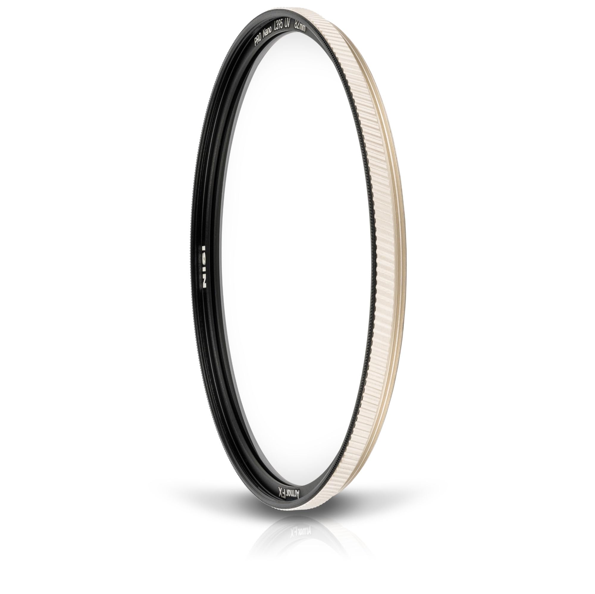 NiSi - 67mm Armor FX PRO Nano L395 UV, Ultraviolet Blocking, Impact-Resistant, Lens Protection Filter - High Definition Optical Glass, Slim Brass