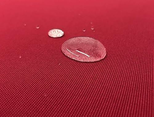 Miniatura 6 de CozyLounge Fundas de cojín para silla de patio de color rojo lava solo (24 pulgadas x 16 pulgadas x 4 pulgadas (4 fundas)