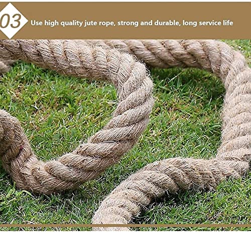 Ditanjia Corda natural da juta de juta da juta natural 10m forte corda natural do cânhamo, faça você