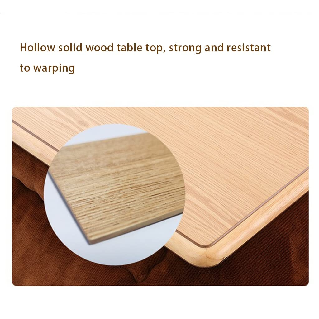 Japanse Kotatsu-tafel met verwarming en plafond, Kotatsu-tafel met