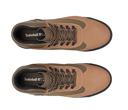 Timberland Timberland Men's Waterproof Field Boot, Beige Nubuck, 11 Medium