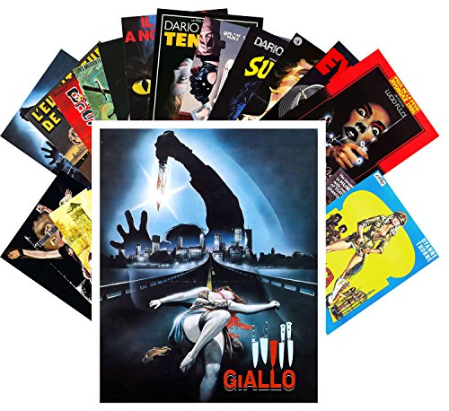 Postcard Set 24 cards Giallo Slasher WIP Vintage Trash Horror Movie Posters