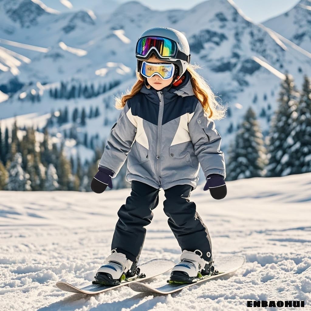 ENBAOHUI Baby Gloves Toddler Snow Glove Waterproof Mittens Fleece Lined Winter Warm Kids Snow Infant Ski Mitten - Image 6