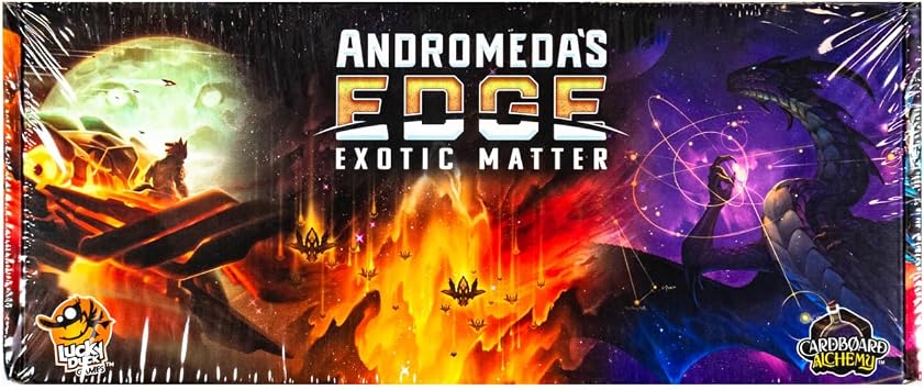 LUCKY DUCK GAMES Andromedas Edge - Exotic Matter | 1-5 Players, Ages 14+ | Gameplay 40-200 Minutes