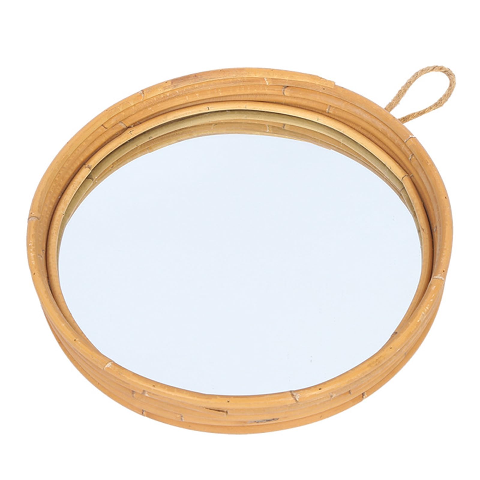 Verre cosmétique suspendu au mur Morain miroir rotin pour chambre