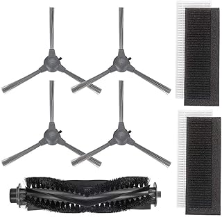 Kit de repuesto para aspiradora robótica BG600 BG700 BG800 con cepillos laterales y cepillo rodante, accesorios de limpieza de alta eficiencia para el hogar