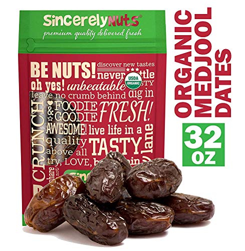 2 Lbs Medjool Dates, Organic - Sincerely Nuts