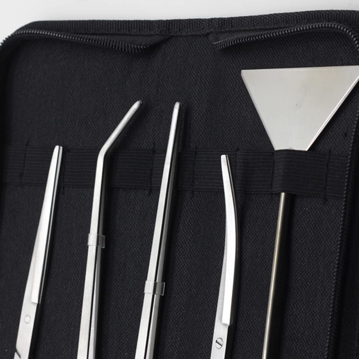 Mipcase Ensemble Doutils Dentretien pour Plantes Daquarium avec Ciseaux pour Aquascaping
