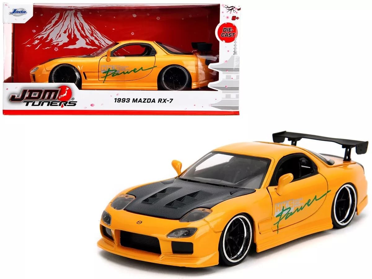 Amazon | JADA TOYS 1/24 マツダ RX-7 FD3S HKS チューンド イエロー