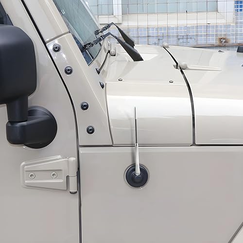 Miniatura 6 de Mástil de antena de radio para automóvil, repuesto de antena superior o lateral de aluminio automotriz, diseñado para recepción optimizada de señal