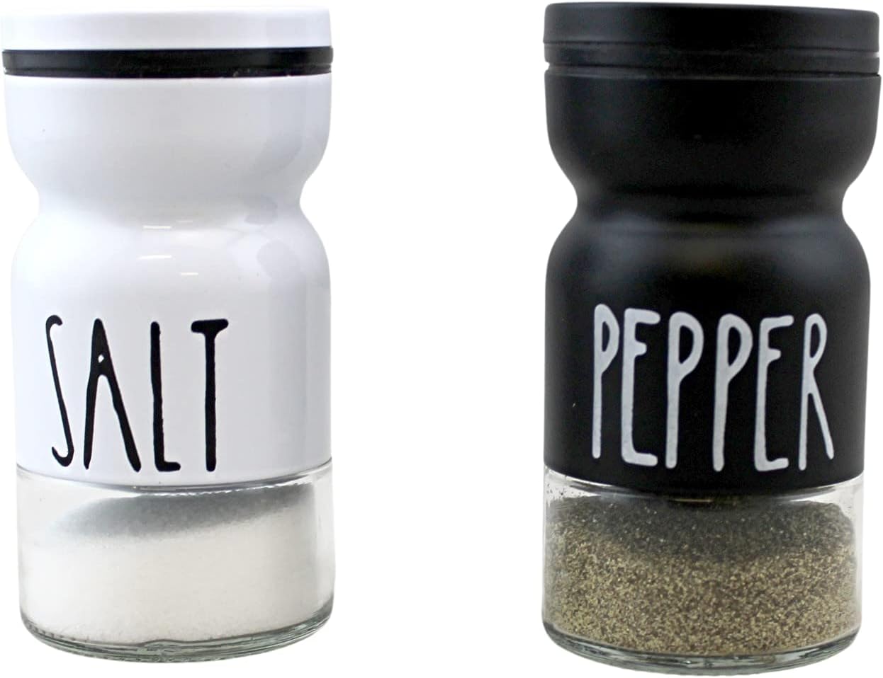 Salt and Pepper Shaker Set Modern Home Country Kitchen