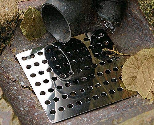 citystores Drain Guard Drain Cover Leaf gutter guards for leaves Stainless Steel 6x6 (1)