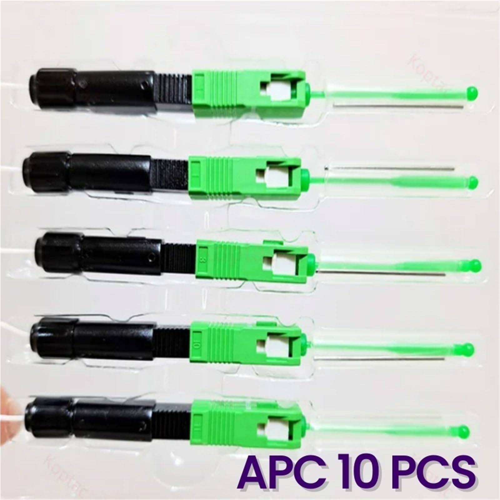 1 connecteur rapide for fibre optique SOC à fusionner, adaptateur de fibre optique(APC 10 pcs)