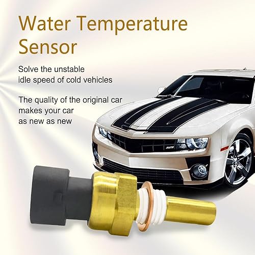 Miniatura 7 de Sensor de temperatura del refrigerante del motor, 12608814 213-4333 15326388 19236568 compatible con Chevy Cavalier Cobalt Equinox Express Silverado