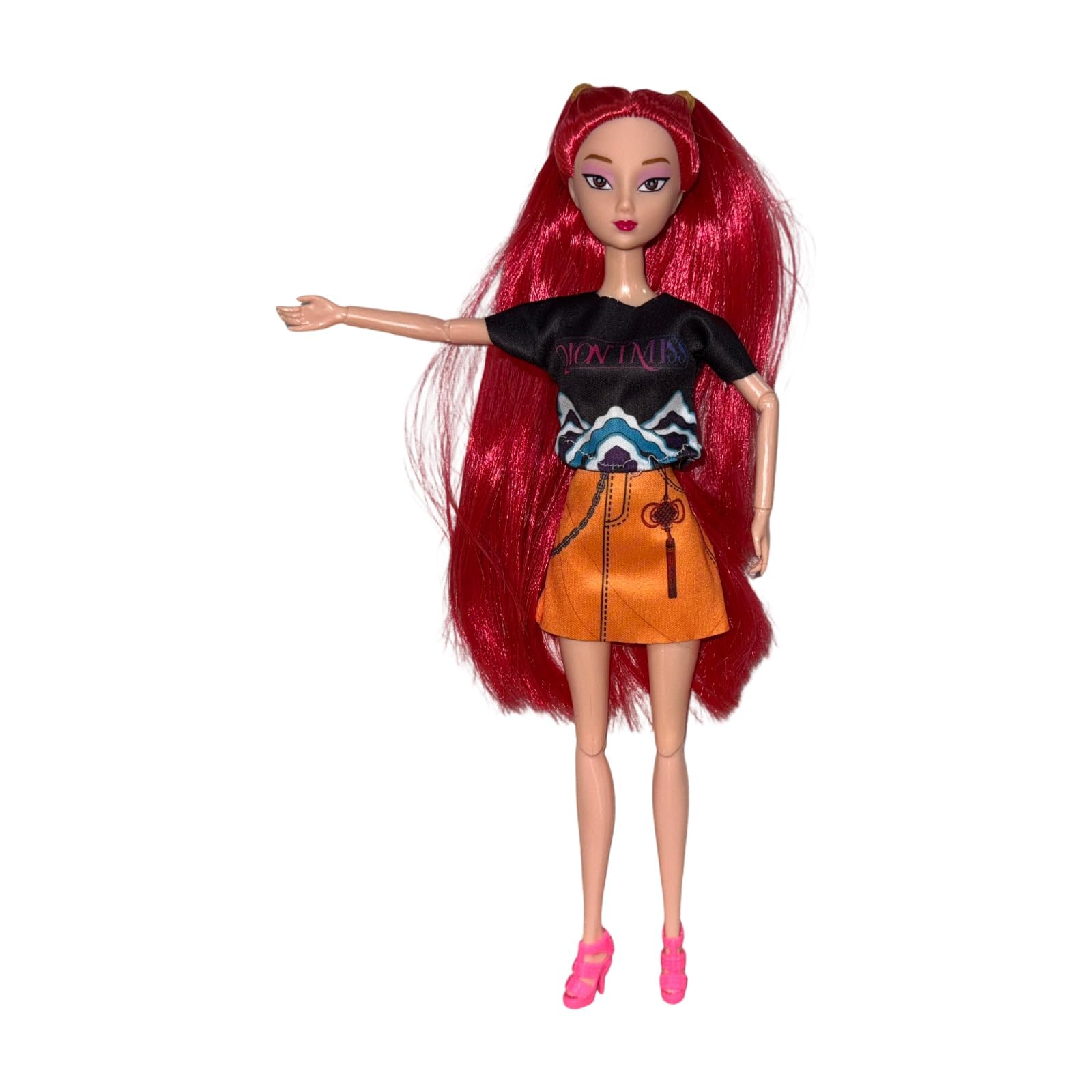 K-Pop Demons Dolls, K-Pop Hunters Toys Dolls for Girls Adults Huntr/X Anime Fans Halloween Birthday Gifts Party Favors (RD)