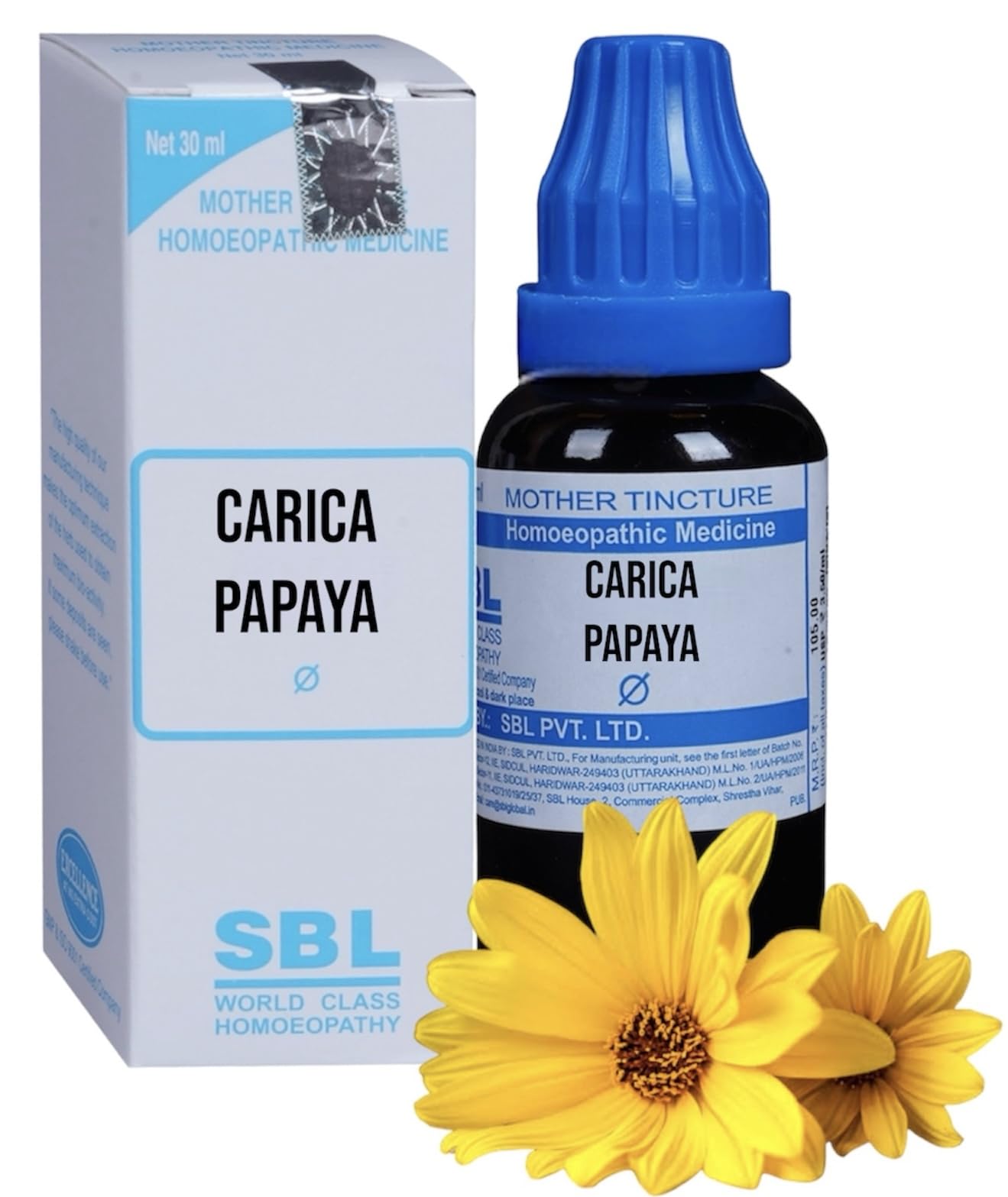 SBL Carica Papaya Mother Tincture Q 30ml - Set of 1 Bottle-image-30
