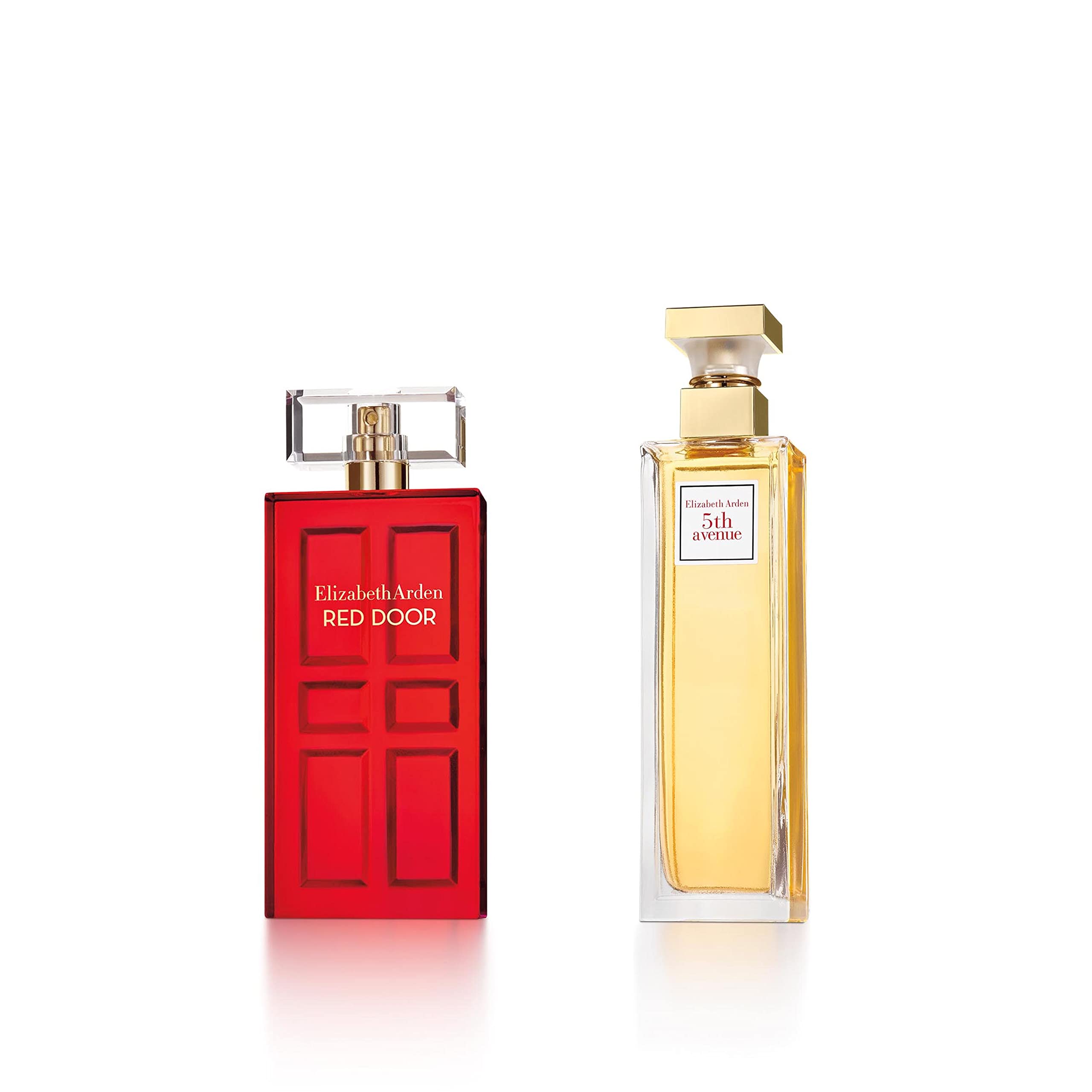 Elizabeth Arden, Duo Parfum, 5th Avenue, Eau de Parfum (125 ml) et Red Door, Eau de Toilette (100 ml), Parfum pour Femme, Senteur Florale