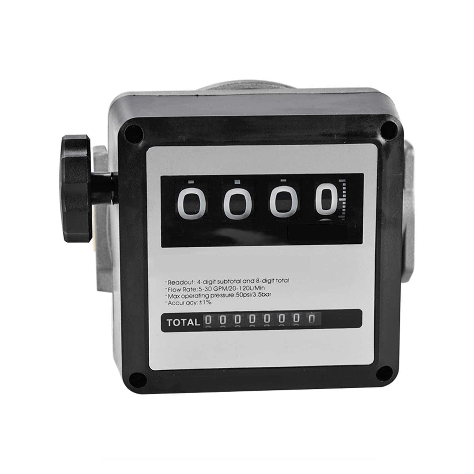 Medidor de aceite digital con flujo de 20-120L/Min y rendimiento estable de cuatro dígitos 7