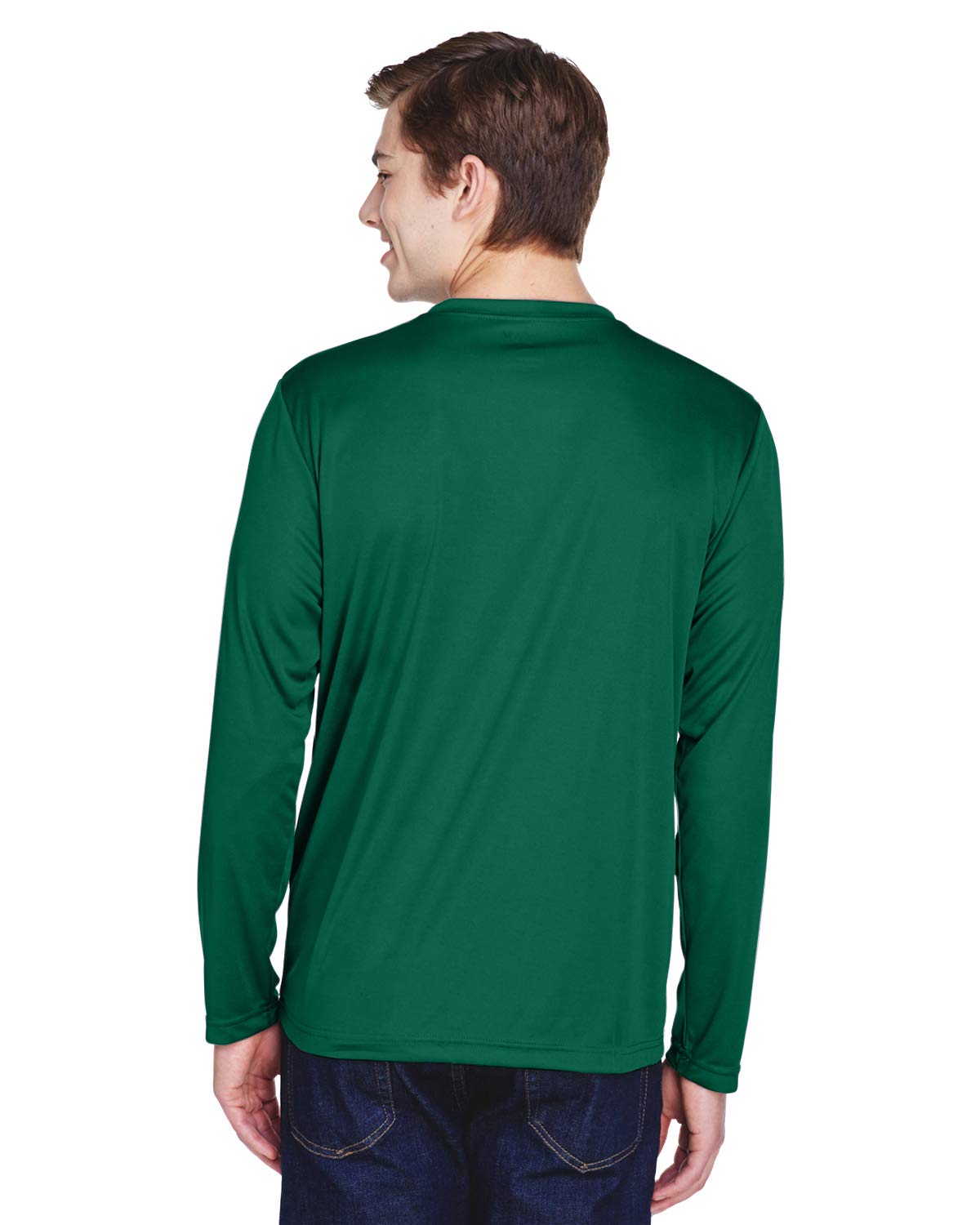Team 365 Men's Zone Performance Long-Sleeve T-Shirt 2XL SPORT FOREST
