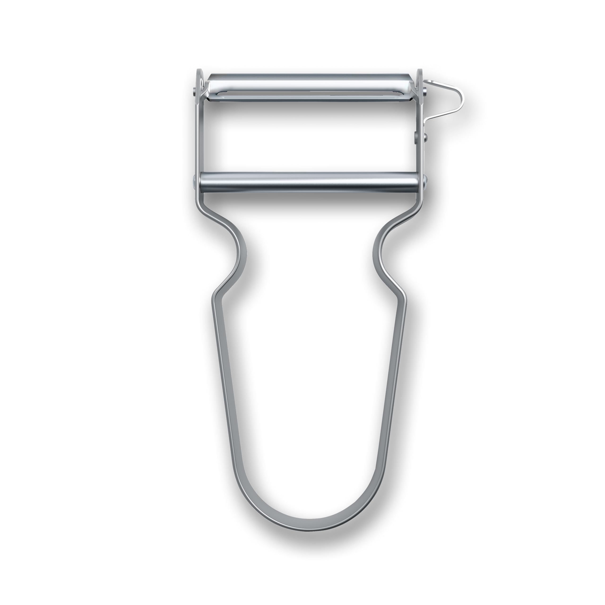 VICTORINOX 6.0900 REX Peeler Silver Peeler with Bud Remover, Swiss Made