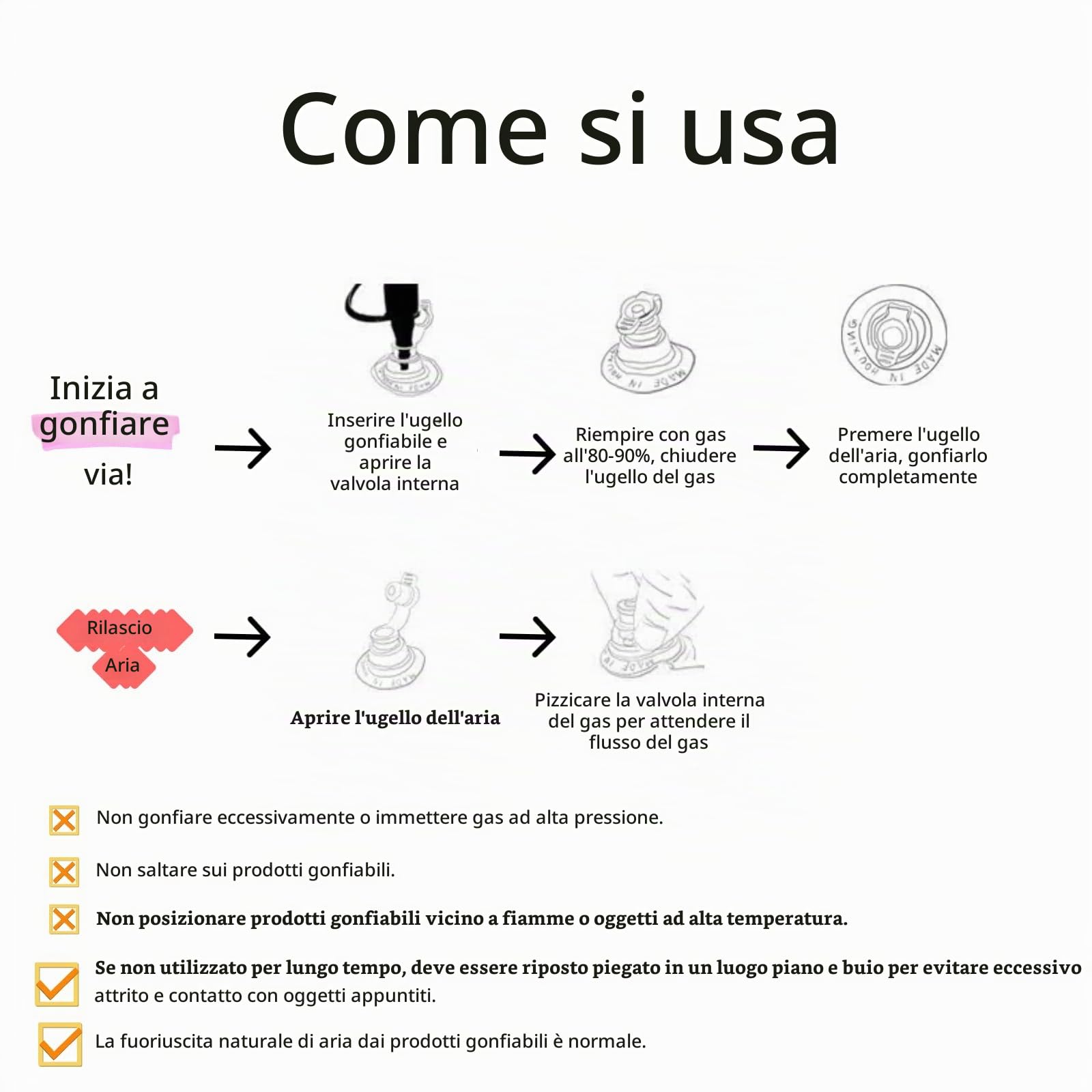 2 protezioni gonfiabili per letto, 120 cm, sicure per bambini e anziani, protezione sicura per letto da viaggio, barriera anti-caduta per lettino, protezione per tutti i letti