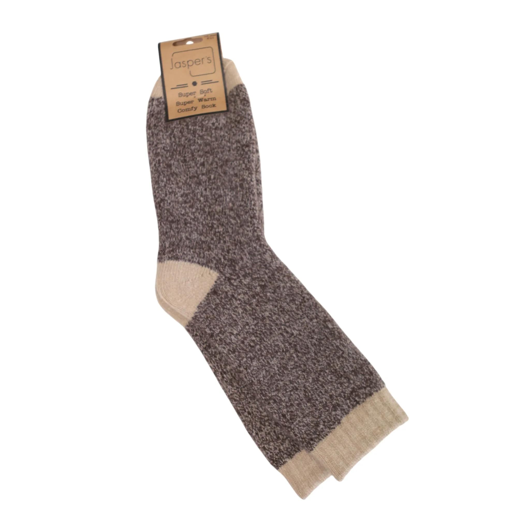 Jess & Lou Men's Socks - Marl Cosy - Grey