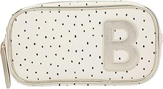 Depesche- Neceser TOPModel, Color Blanco con la Letra B Dorada, Aprox. Tamaño: 19 x 10 x 5,5 cm. Ideal para Guardar cosméticos. (10861-3)