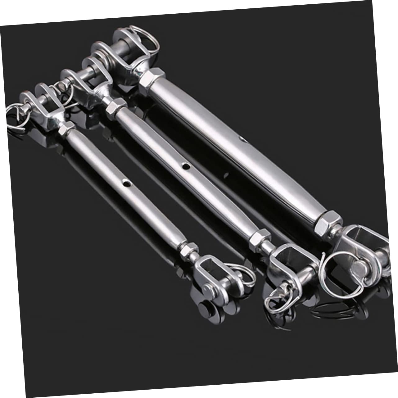 BESTYASH Tenditore Inossidabile con Corpo Chiuso per Filo Facile da Usare per Applicazioni e Industriali Accessorio per Tensioni su e Corde