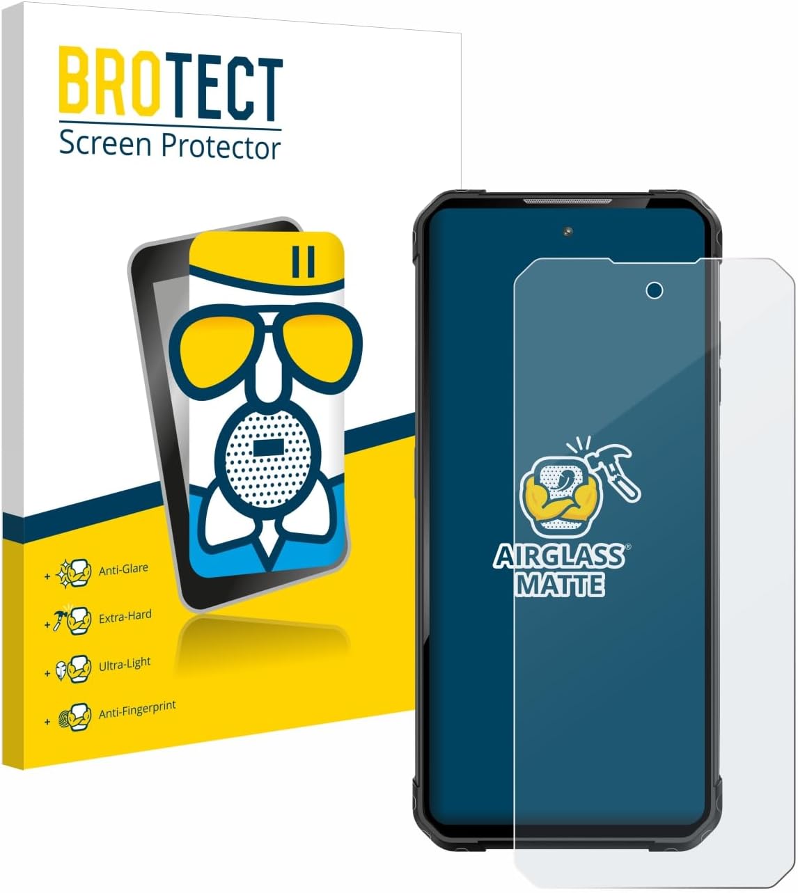 brotect Anti-Glare Glass Screen Protector Matte Compatible with iiiF150 Air 1 Ultra Plus - Anti-Scratch 9H Protection Film