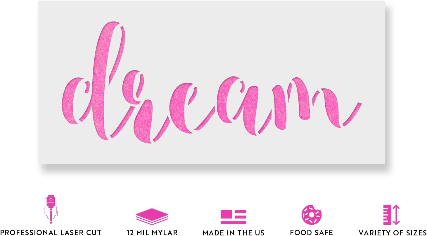 Dream Stencil - Design Unique Statements for Every Occasion, Dream Paint Stencils