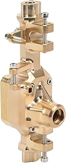RC Brass Axle Housing, Heavy Duty Axle Housing Brass Gold Stable Performance Rustproof for Traxxas 1/10 RC Car(Forward)