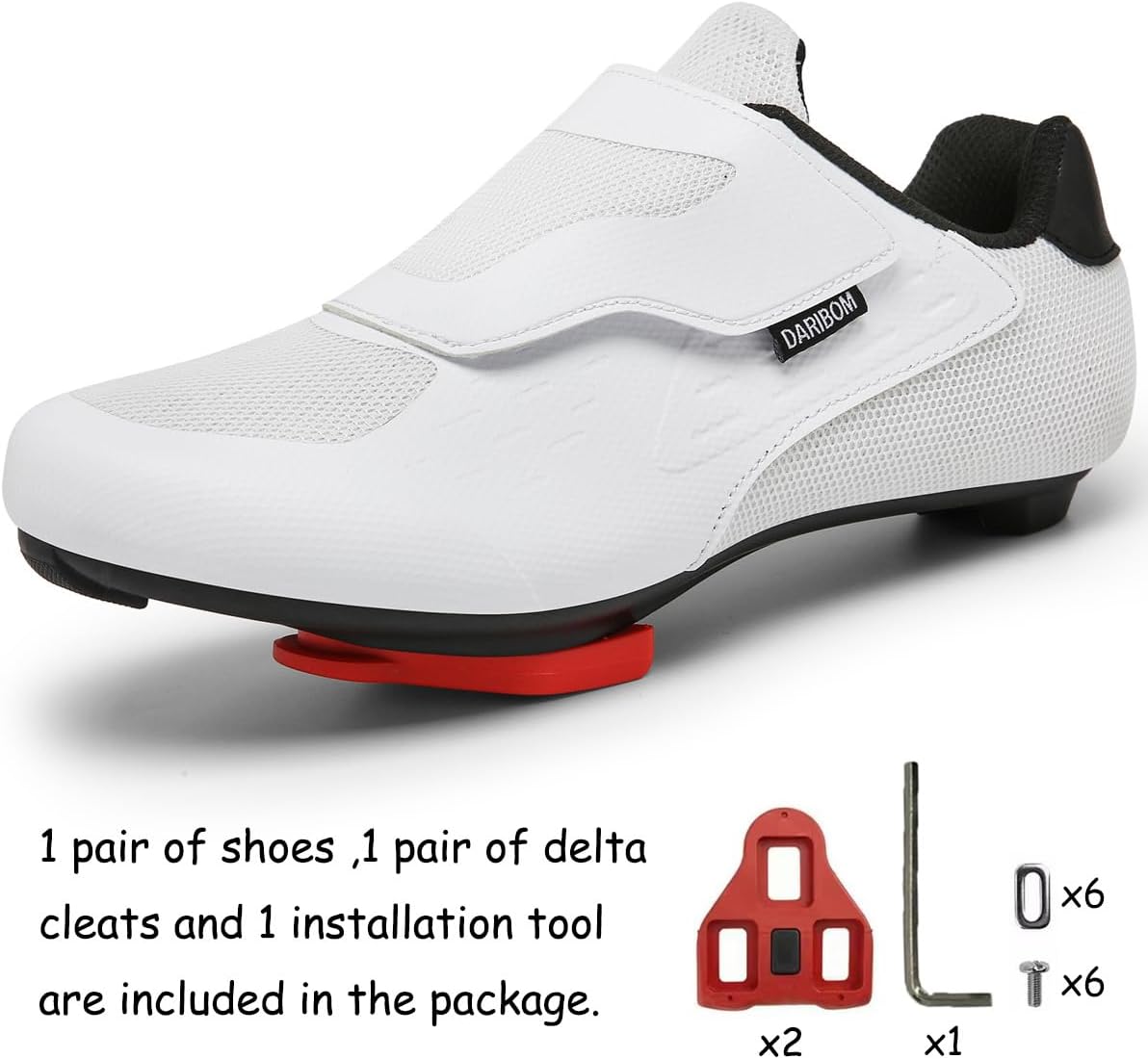 Womens Cycling Shoes Compatible with Peloton Indoor Road Bike Riding