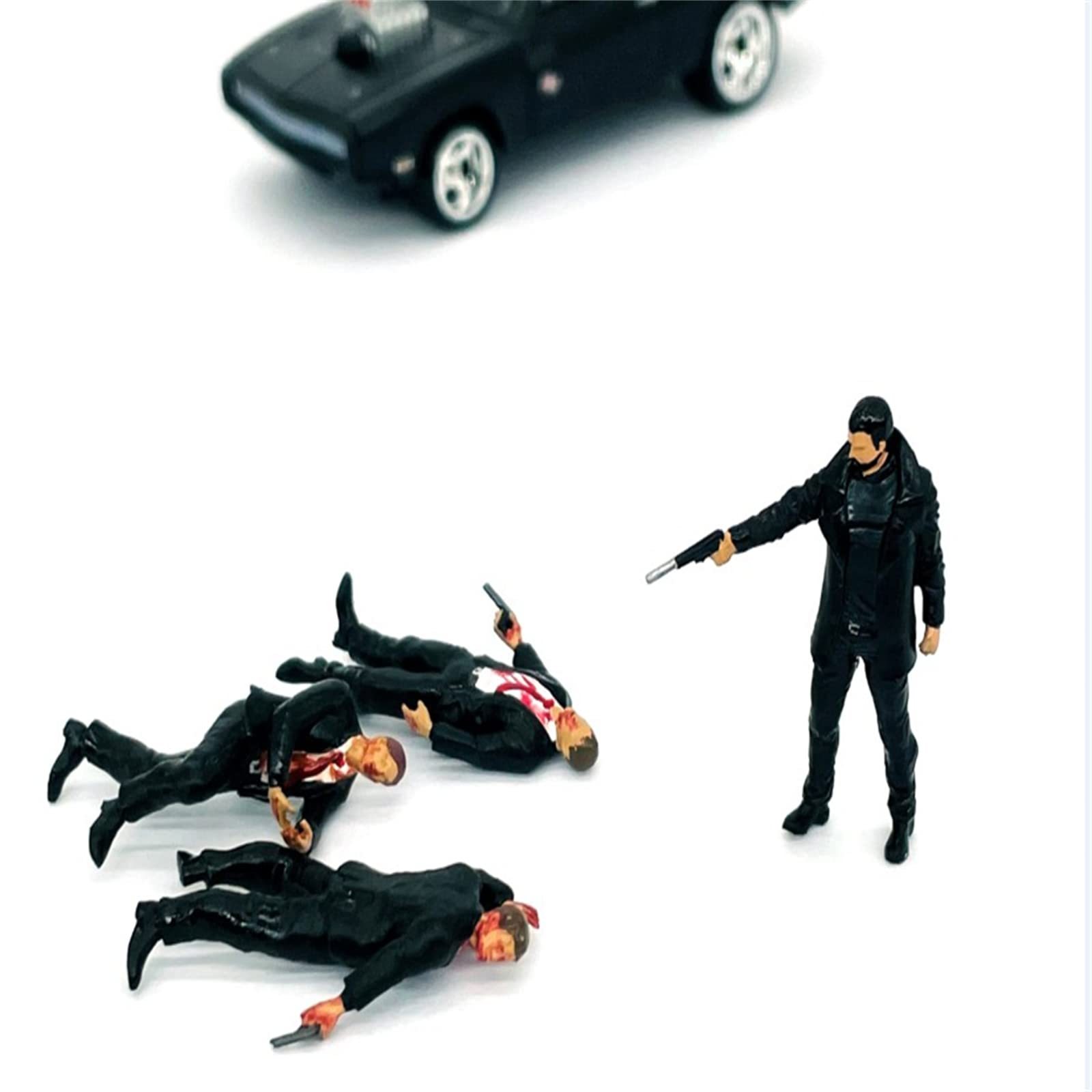 Amazon | 1/64スケールフィギュアChrisと殺し屋レジンミニチュア