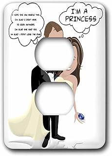 3dRose lsp_60000_6 Prince William and Kate Middleton Wedding Light Switch Cover