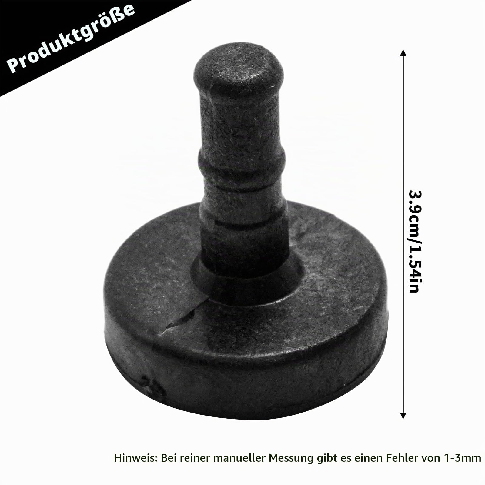 Hoypeyfiy 691418 Reibbelagsatz vorne hinten und seitliche Reibbeläge, Ersatz für Alko Aks 2004 3004 3504 Caravan Stabilisator, Ersetzt 1220755