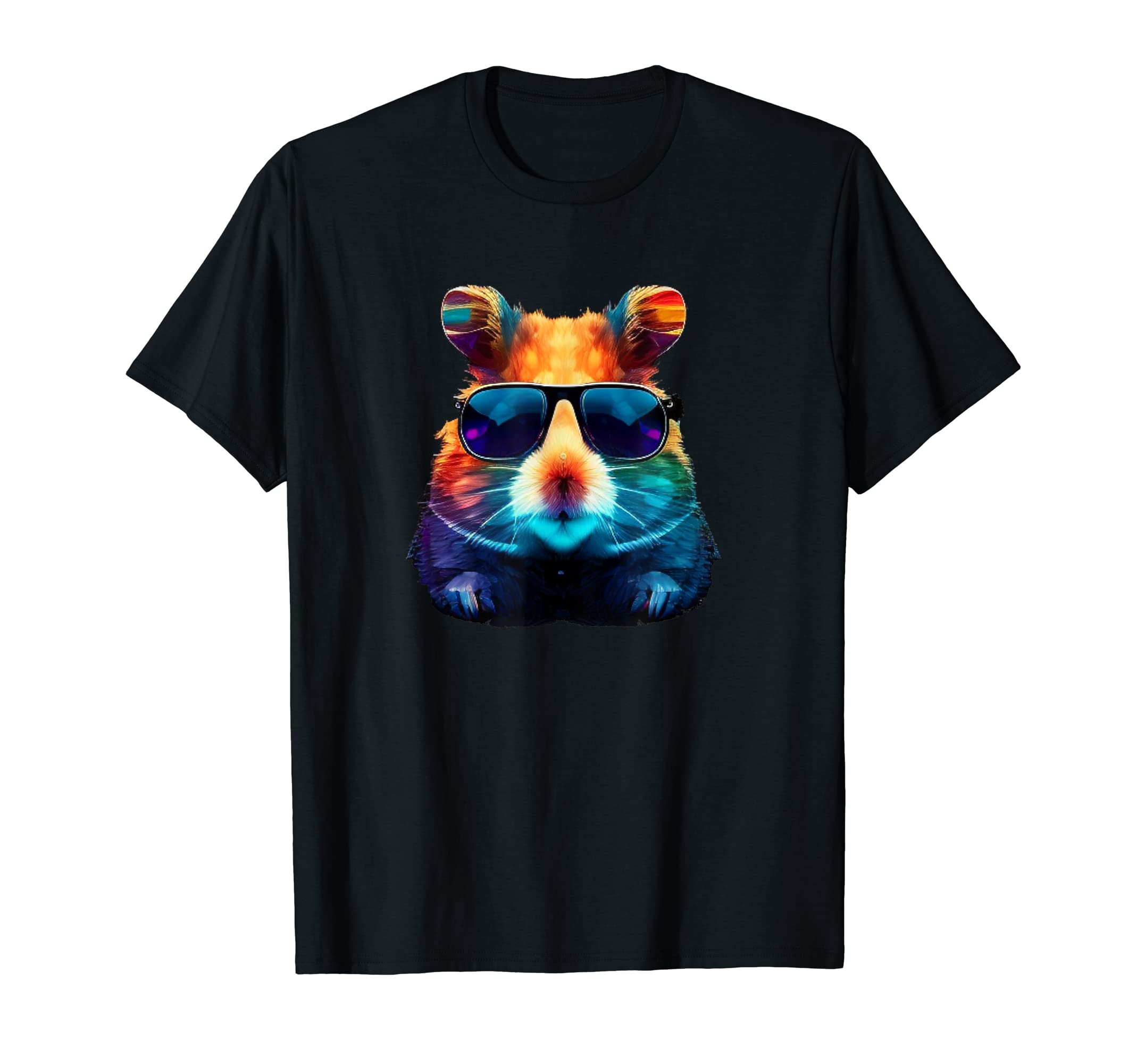 Cool Hamster with SunglassesFunny Hamster with Sunglasses for Mouse & Rodent Lovers T-ShirtOEKO-TEX STANDARD 100