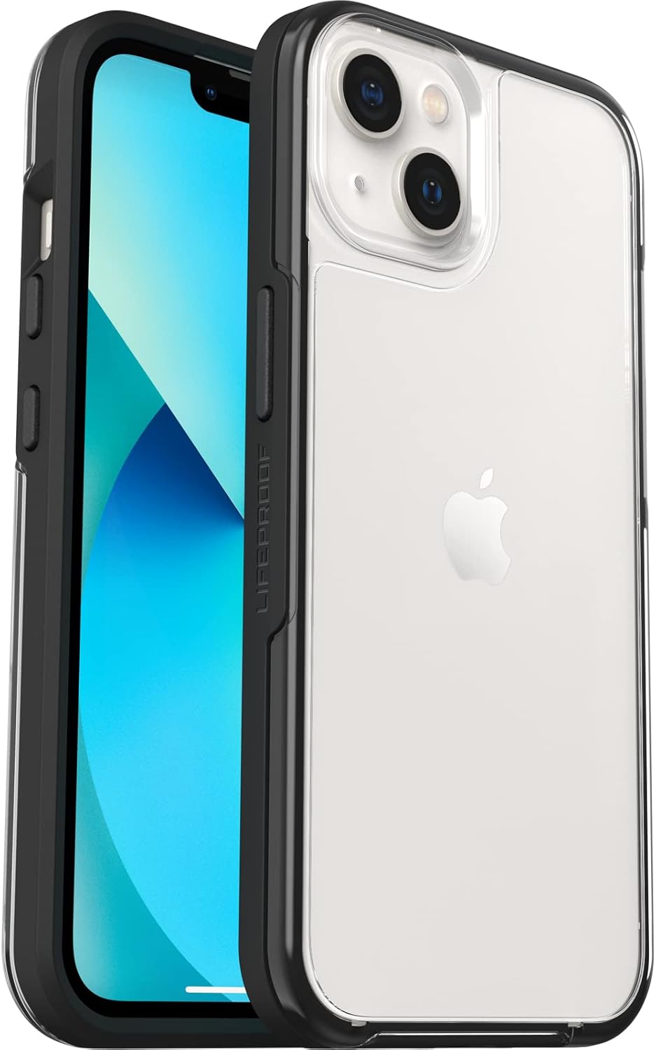 LifeProof See Case for iPhone 12 / iPhone 12 Pro, Shockproof, Drop Proof to 2 Meters, Ultra-Slim, Protective Thin Clear Case, Sustainably Made, Clear/Purple