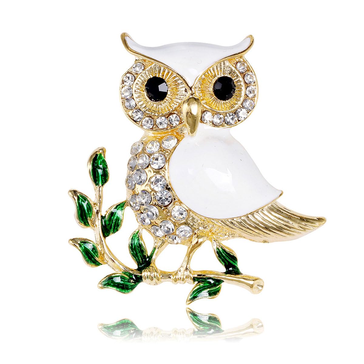 FAIRYGATE Anti Exposure Fixed Brooches Women Unisex Vintage Rhinestone Office Party Brooch Pins Lapel Pin Dress Suit Accessories Boutonniere — view 9