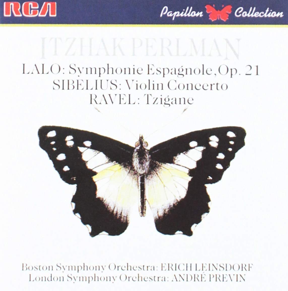 Lalo Sibelius Ravel; Perlman [Audio CD] Sibelius; Perlman; Leinsdorf; Bso and Erich Leinsdorf
