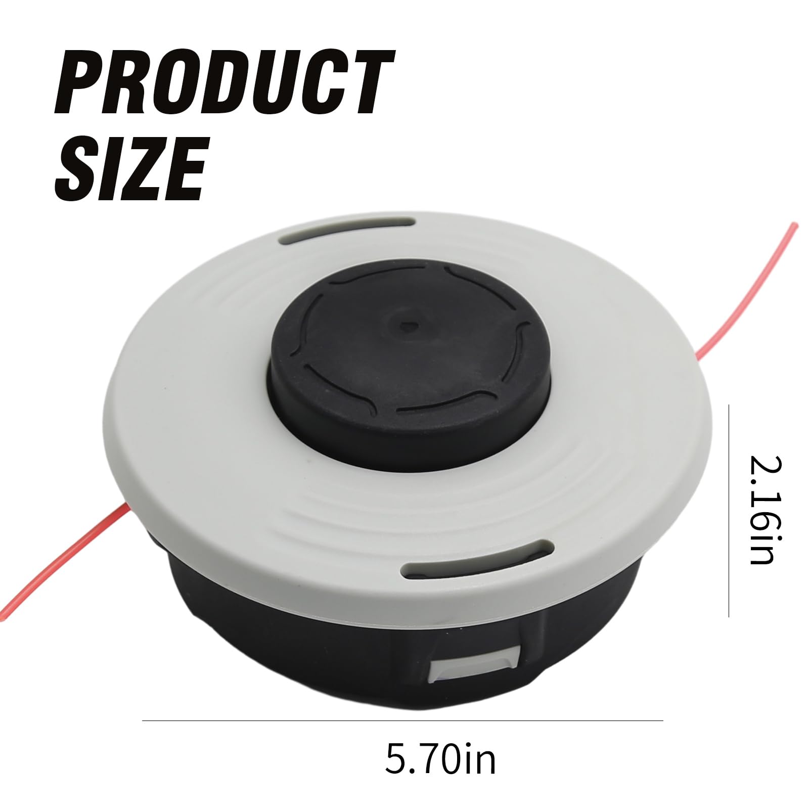 Hoypeyfiy 2 Pcs 40037102115 Trimmer Head - Image 2