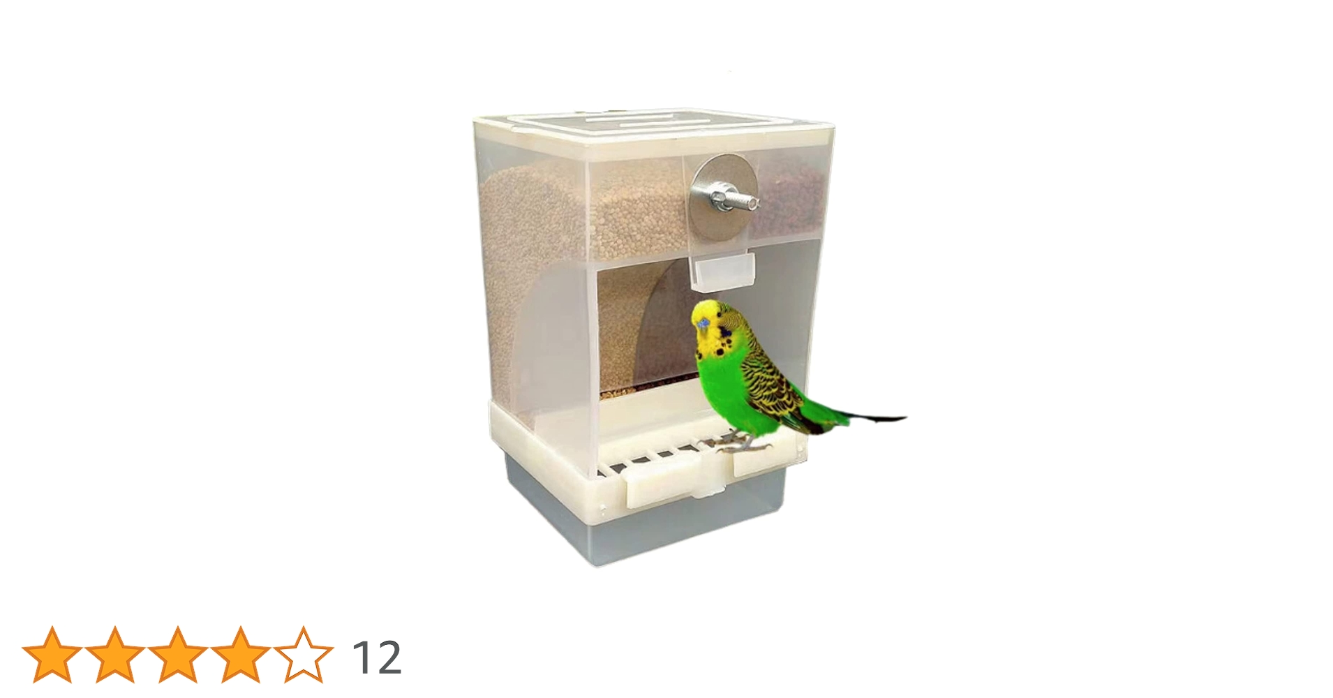 鳥用自動給餌器（小粒用） 鳥用自動給餌器（小粒用） Amazon | adzu 鳥の餌 自動給餌器