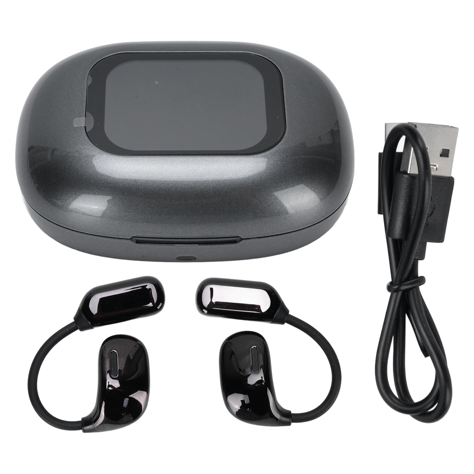 Fabater Cuffie per Traduzione Cuffie Efficaci per Traduttore Linguistico HD Wireless per Viaggiatori PC+ABS