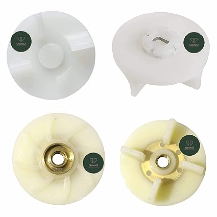 QemiQ -Mixer Grinder- jar Coupler+Motor Coupler- for- Preethi Eco Plus, Chef Pro Plus, Eco Chef, Eco Twin, Blue Leaf, Preethi Steel (2+2 UNIT'S)