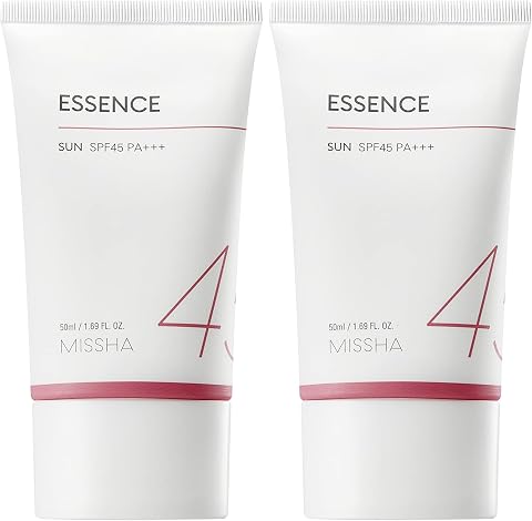 MISSHA Aydınlatıcı ve Nemlendirici Güneş Krem EX SPF45, PA 50 mililitre (2 paketi)