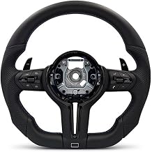 M-Sport Stering Wheel Compatible With BMW F01 F10 F11 F12 X5 F15 X6 F16 F20-F23 F25 F26 F30 F31-F36 M3 F80D Bottom-M5