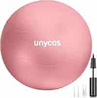 Palla Fitness Antiscivolo 55/65/75cm - Supporta 300kg, Con Pompa, Per Pilates, Yoga, Gravidanza, Riabilitazione - Foto 6