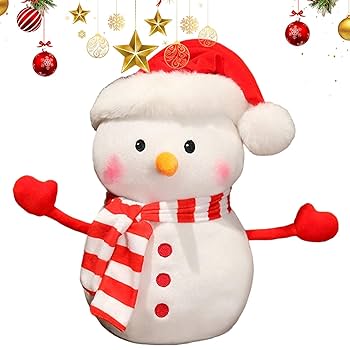 Amazon.co.jp: 雪だるまのぬいぐるみ、雪だるまのぬいぐるみ