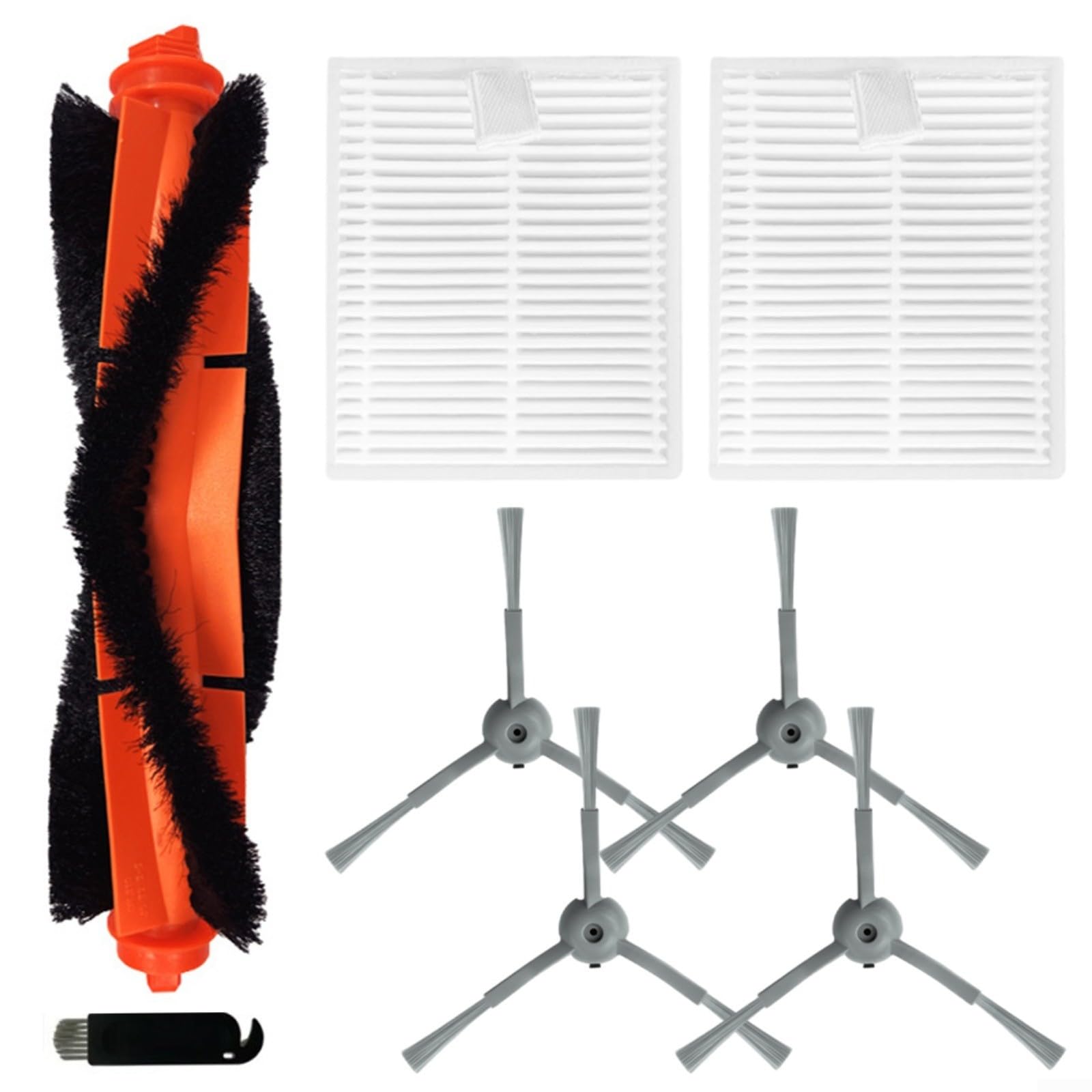 Complete Belangrijkste Side Borstel Filter Mop Doek Kit voor Lubluelu